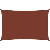 vidaXL Zonnescherm rechthoekig 2x5 m oxford stof terracottakleurig