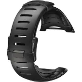 Suunto Kernelastomeerband (Plastic, Kern), Horlogebandjes, Zwart