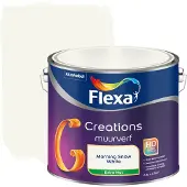 Flexa Creations muurverf morning snow extra mat 2,5 liter