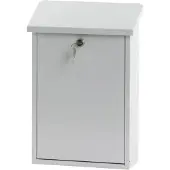 V-Part - Wandbrievenbus Toledon - Galvanized steel Powder Coated - wit - Brievenbus