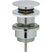 Tiger Wastafelplug pop-up 5/4" chroom