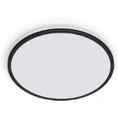 Philips Ozziet plafondlamp - rond - zwart - 18W 27K