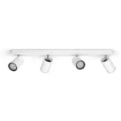 Philips Plafondspot Kosipo Wit 4xgu10 5w