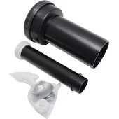 Wisa aan-afvoergarnituur v/wandcloset 90mm 230 mm lang