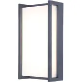 Lutec buitenlamp Qubo antraciet