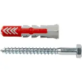 Fischer DuoPower 12x60 met zeskantschroef
