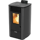 Qlima Pelletkachel Eleonara 74S Line Grey