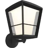 Philips Hue Econic Applique Murale White and Color Noir Moderne