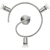 Philips Limbali opbouwspot - 3-lichts - nikkel