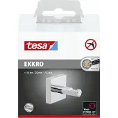 TESA Garderobehaak 40236-00000-00 ekkro Aantal haken: 1 Metaal Chroom (glanzend) 1 stuk(s)