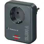 Brennenstuhl 1506996 Stekkeradapter Overspanningsbeveiliging | Thermische Bewaking