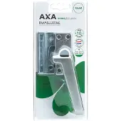 Axa Raamsluiting - 3308 - Raamkruk - Afsluitbaar met knop - Rechts naar buiten draaiend - Aluminium