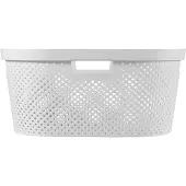Curver Infinity Dots Wasmand - 40L - Wit