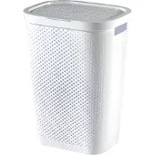 Curver Wasmand Infinity Dots Wit 60l - 100% Recycled