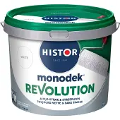 Histor Monodek Revolution Muurverf | Matte Muur- en Plafondverf 5 LTR - Wit