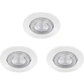 Philips Taragon inbouwspot - 3-lichts - wit