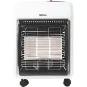 Qlima GH 741 RM 2-in-1 Gaskachel Wit/Zwart - 4100W
