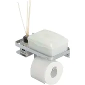 Tiger Caddy - Wc rolhouder met planchet 24 cm - Chroom