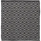Sealskin Badmat Trellis 60x60 cm Katoen Zwart