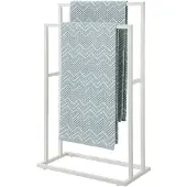 Sealskin Carré - Handdoekrek vrijstaand - 24 x 48 x 78,5 cm - voor 2 handdoeken - Wit