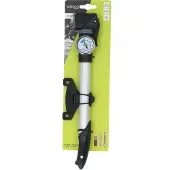 Dresco Mini Pomp met Manometer 29,6cm - Fietspomp