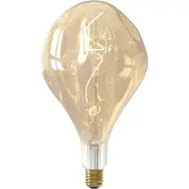 Calex Organic EVO XXL Goud - E27 LED Lamp - Filament Lichtbron Dimbaar - 6W - Warm Wit Licht