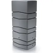 Prosperplast Aqua Tower regenton 650 liter grijs