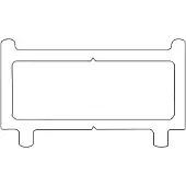 Sealskin Contour verbredingsprofiel 1cm goud geborsteld