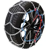 Carpoint Sneeuwkettingen RVX-235 – 16mm – Set van 2 – Kruisspoor – Voor SUV & 4x4 – Met Tas & Accessoires