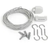 Brabantia Waslijn Set - 12 m - White