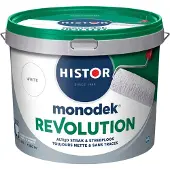 Histor Monodek Revolution Muurverf | Matte Muur- en Plafondverf 10 LTR - Wit
