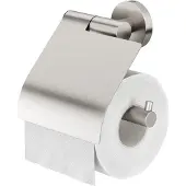 Tiger WC-rolhouder Klep Tiger Boston RVS Geborsteld