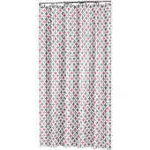 Sealskin Douchegordijn Diamonds 180x200 cm Roze