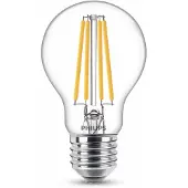 Philips 6x LED lamp E27 | Peer A60 | Filament | Helder | 2700K | 10.5W (100W)