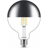 Philips filamentlamp spiegelkroon - E27 - warm wit - 650 lm