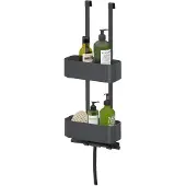 Tiger Doucherek 2-Store 25 cm Zwart