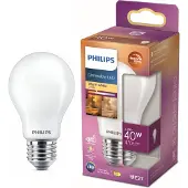 Philips LED lamp mat E27 3.4W 2200K-2700K Dimbaar