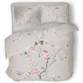 Eleganzzz Dekbedovertrek Micropercal Spring Breeze - pink 240x200/220cm