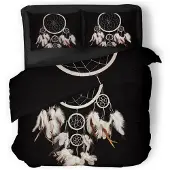 Eleganzzz Dekbedovertrek Micropercal Catch the Dream - black 240x200/220cm