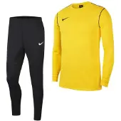 Nike Park 20 Crew Trainingspak Kids Geel Zwart