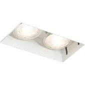 QAZQA Moderne inbouwspot wit GU10 trimless 2-lichts - Oneon