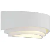 LINDBY Wandlampe , Lucien, dimbare, Wit, Slaapkamer, Gips / Klei, Modern