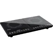 Brock Electronics HP 4013 Inductie Kookplaat Vrijstaand - 2 pits - 2000W + 2000W