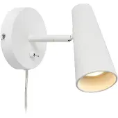 Markslöjd Wandlampe , Crest, dimbare, Wit, Woonkamer, Metaal, Modern