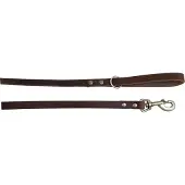 Animal Boulevard Ab30120 - Hals- En Leibanden - Hond - Ab Country Leather Leiband Bruin-16mmx130cm - Maat: 16mmx130cm - 199912