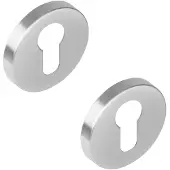 Intersteel rozetten met profielcilindergat verdekt 51x10mm ATP - RVS