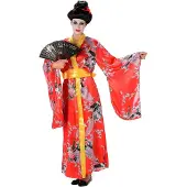 Vegaoo - Japans geisha kostuum voor vrouwen
