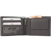 Dariya Portemonnee 120DBL Grijs Leer