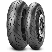 Pirelli Diablo Rosso zomerband voor scooters, maat 120/70 15, belastbaar tot 56S. Motorband, geschikt voor scooters/brommers. Band