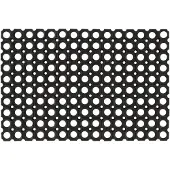 vidaXL Deurmat rechthoekig 60x80 cm rubber